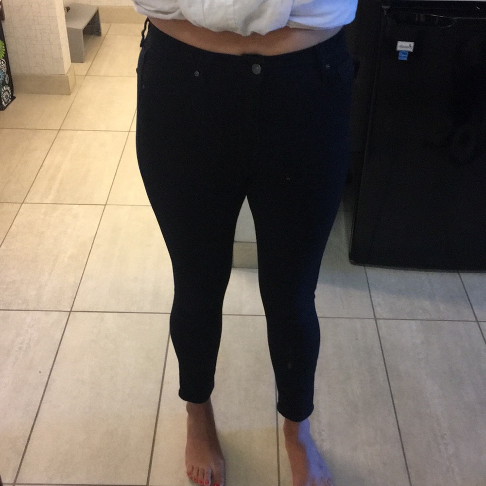 Top shop moto Jamie black jeans